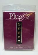 Powell Plug O's - open hole flute plugs 7mm