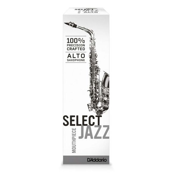 D'Addario Select Jazz D6M Ebonite eB Alto Sax Mouthpiece