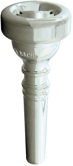 Bach 342 (No.1) Silver Plated Flugel Horn Mouthpiece