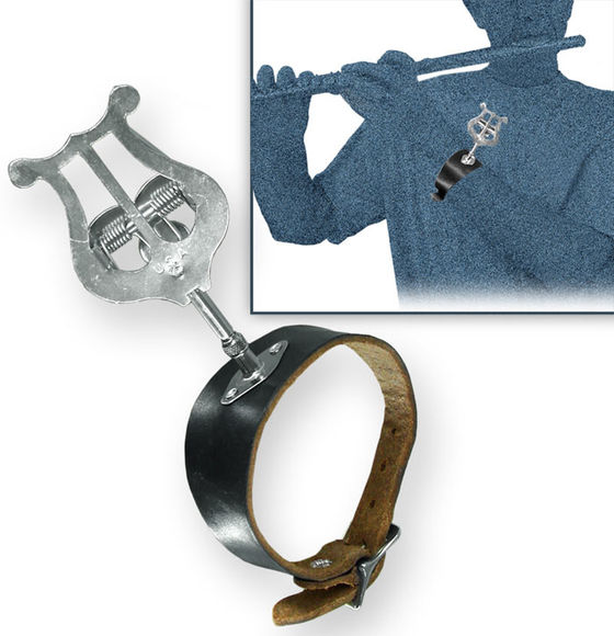 Bill Lewington Flute Wrist Lyre LFLLW Nickel Plated John Packer