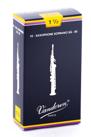 Vandoren Traditional Soprano Saxophone Reeds (Box of 10)