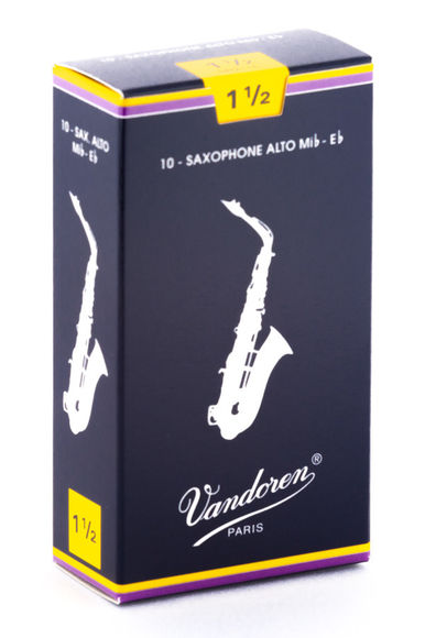 Vandoren Traditional Alto Saxophone Reeds (Box of 10)