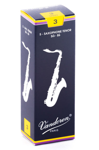 Vandoren Traditional Tenor Saxophone Reeds (Box of 5)