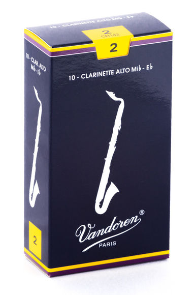 Vandoren Traditional Alto Clarinet Reeds (Box of 10)