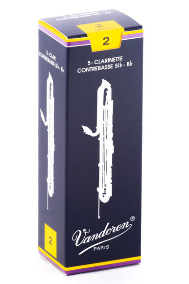 Vandoren Traditional Contrabass Clarinet Reeds (Box of 5)