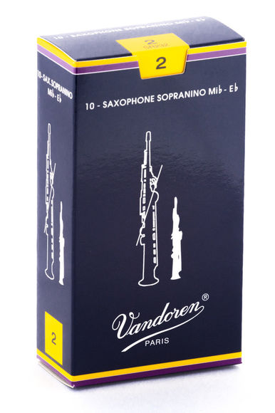Vandoren Traditional Sopranino Saxophone Reeds (Box of 10)