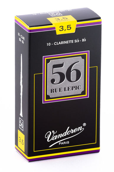 Vandoren 56 Rue Lepic Bb Clarinet Reeds (Box of 10)