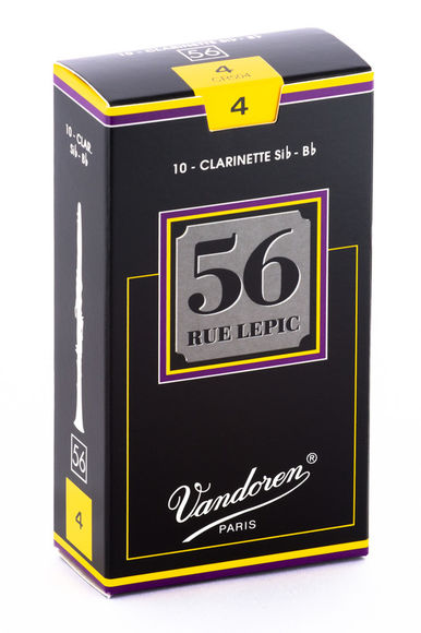 Vandoren 56 Rue Lepic Bb Clarinet Reeds (Box of 10)