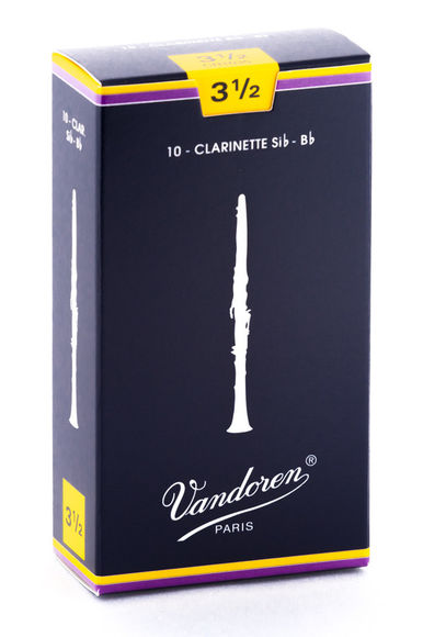 Vandoren Traditional Bb Clarinet Reeds (Box of 10)