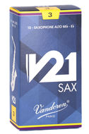 Vandoren V21 Alto Saxophone Reeds (Box of 10)