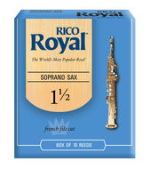 Rico Royal Soprano Saxophone Reeds (Box of 10)