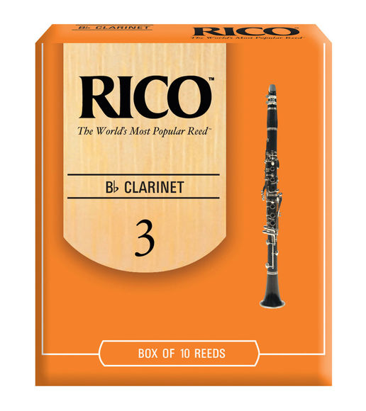 Rico Bb Clarinet Reeds (Box of 10)