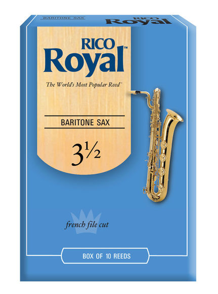Rico Royal Baritone Saxophone Reeds (Box of 10)