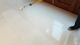 Applying Sealer limestone 1