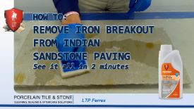 34. LTP_Removing Iron Breakout from Sandstone Paving Thumbnail