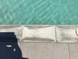 Rising Salts on Pool Surround 2
