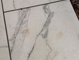 Bird Poo stain on Porcelain 2