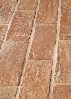 7 x 30 Oblong Mattstone & Ironwax Hand Made Terracotta Image 2