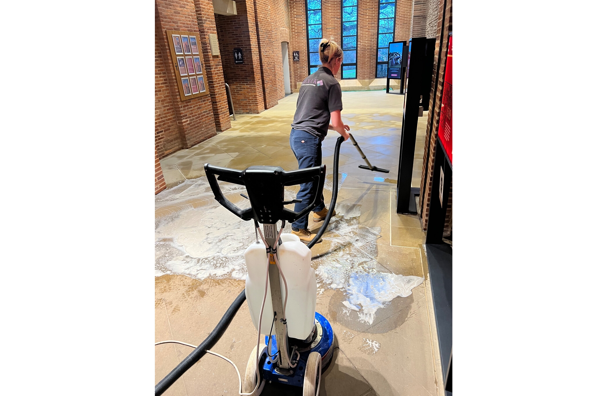 LTP restores Cathedral Centre stone to its former glory