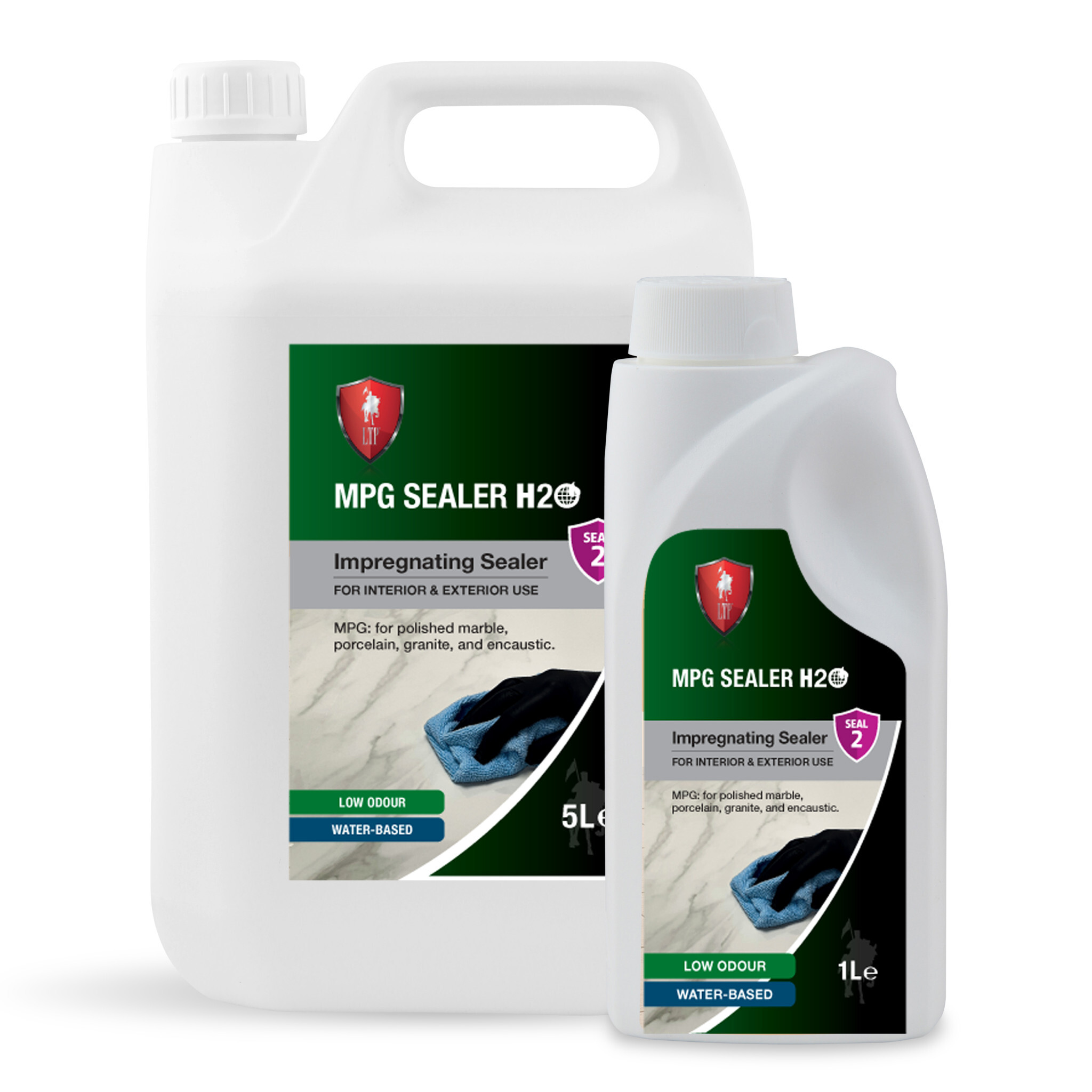 WHAT'S THE DIFFERENCE BETWEEN LTP PORCELAIN TILE PROTECTOR & LTP MPG SEALER H2O?