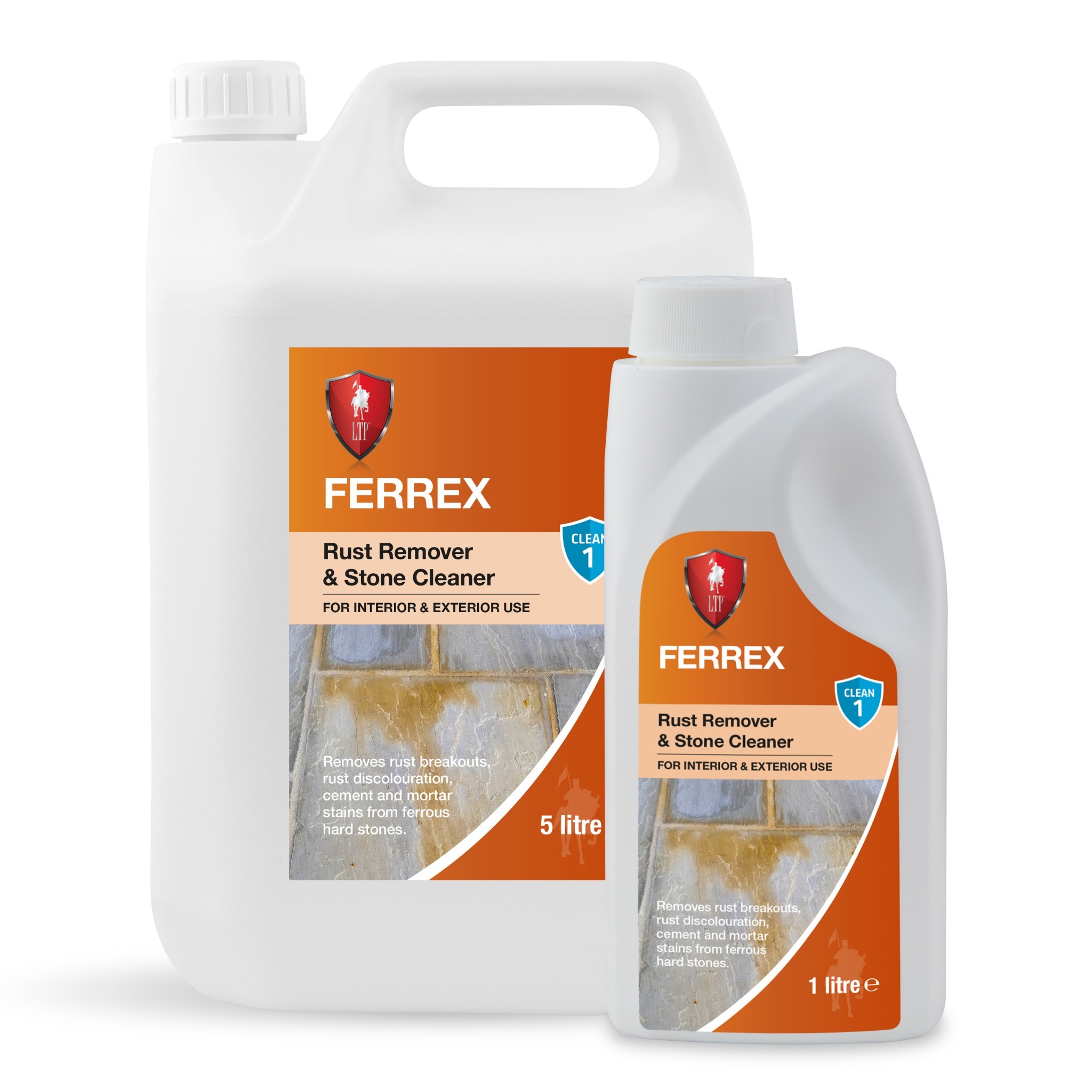 Specialist rust remover – LTP Ferrex – joins intensive cleaning range