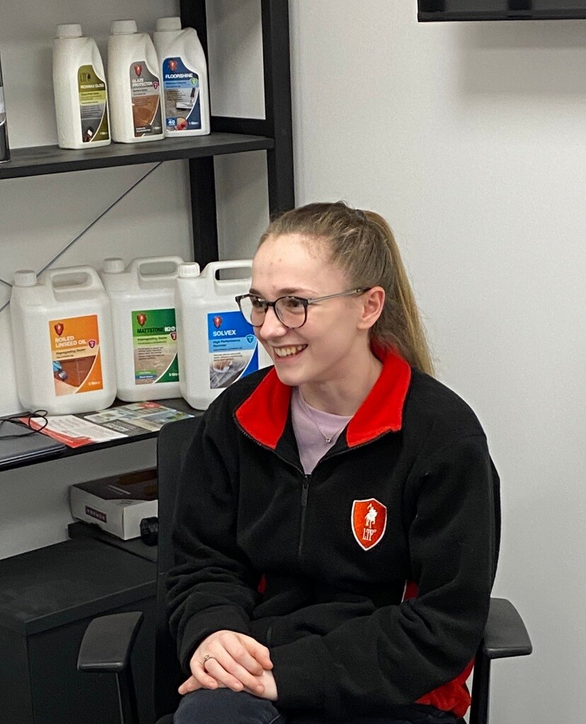 LTP welcomes first apprentice to its programme