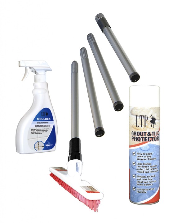 Complete Grout Revival Kit Tile Cleaning, Sealing and Maintenance Products