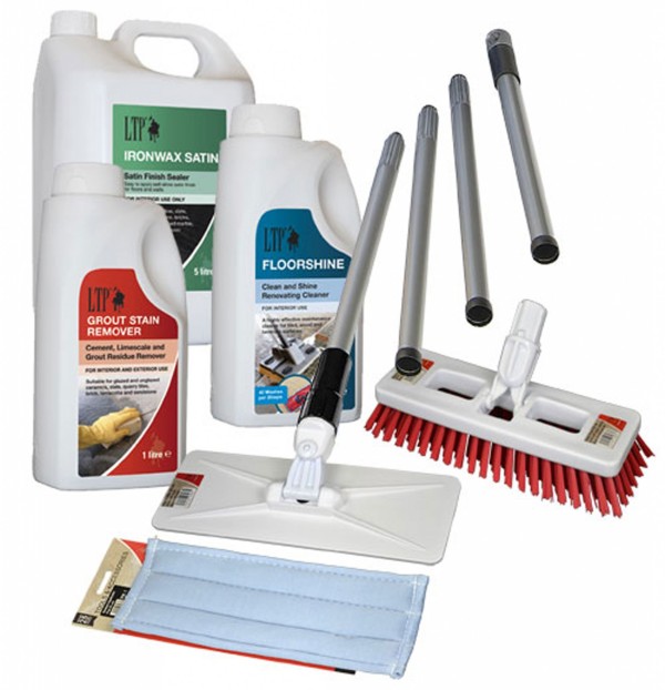 Care & Cleaning Kit for Slate Tile Cleaning, Sealing and Maintenance Products