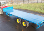 Fleming Flatbed Bale Trailer