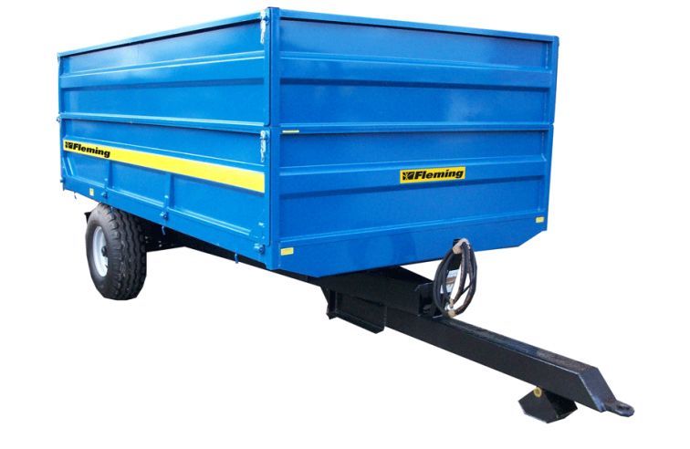 Fleming 4 and 6 Ton Tipping Trailers