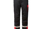 BLACK AND RED WORK TROUSER