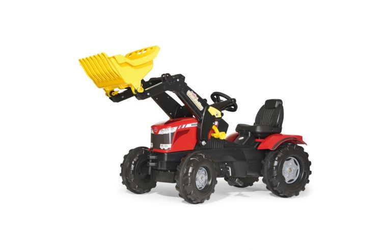 Pedal tractor, MF 7726 with Rollyrac Front loader