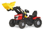 Pedal tractor, MF 7726 with Rollyrac Front loader