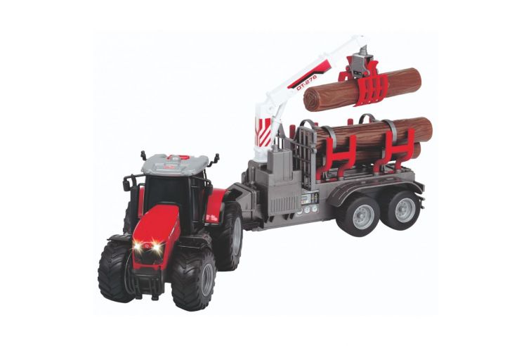 MF 8737 WOOD LOADER WITH LIGHT AND SOUND EFFECTS