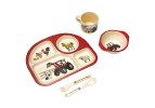 Kids' lunch Set with tractors