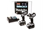 MAKITA DLX2012MWX 18V COMBI DRILL/ IMPACT DRIVER (TWIN PACK)