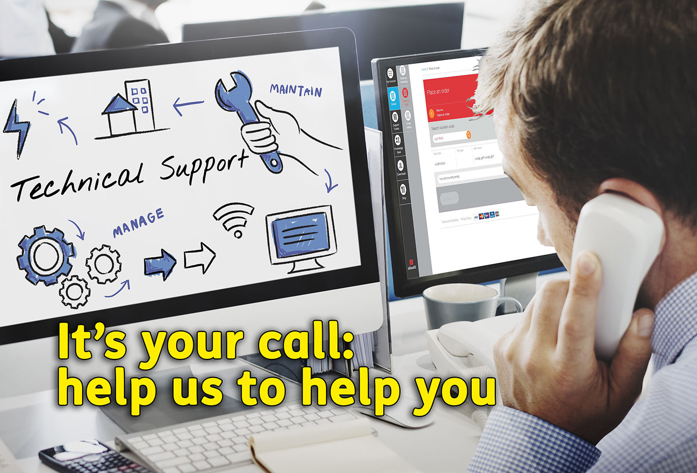The Power of Information during a Technical Support Phone Call