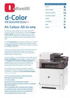 D Color Mf2624 D Color Mf2624plus Olivetti Agency