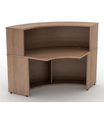 Curved Reception Desk With Counter Avalon Online Reality