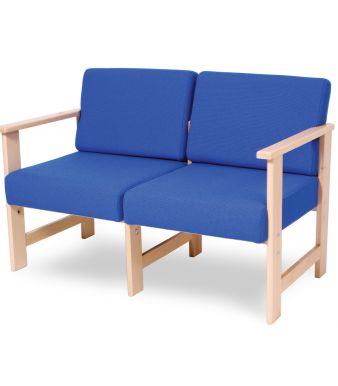 Wood Framed Two Seater Sofa Rex Band 1 Upholstery Online Reality