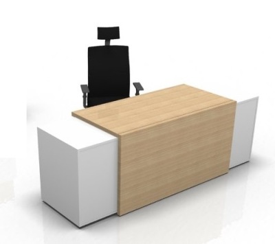 Modular Reception Desk Reflex 1 2000mm Online Reality