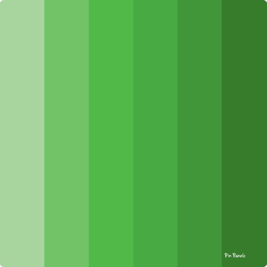 Pin Panelz Shades of Green - 900mm x 900mm - Online Reality