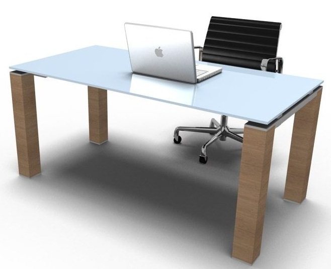 Executive Glass Desks Stream 1600mm x 800mm Online Reality