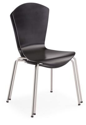 Modern Cafe Chair Inaba Solid Colour Finish Online Reality