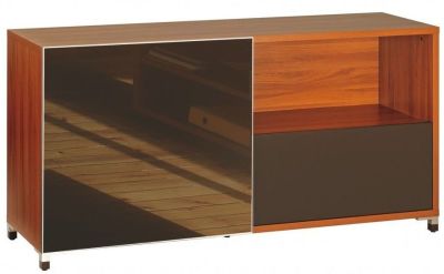 Credenza With Sliding Glass Door Santos Online Reality