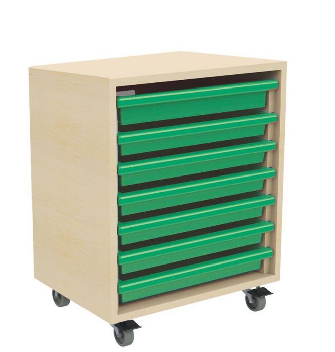 Aztec Single Column A3 Art Tray Storage 6 Trays Online Reality