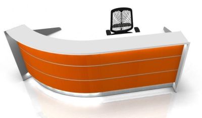 Curved Reception Desk With Side Panels Valde Online Reality
