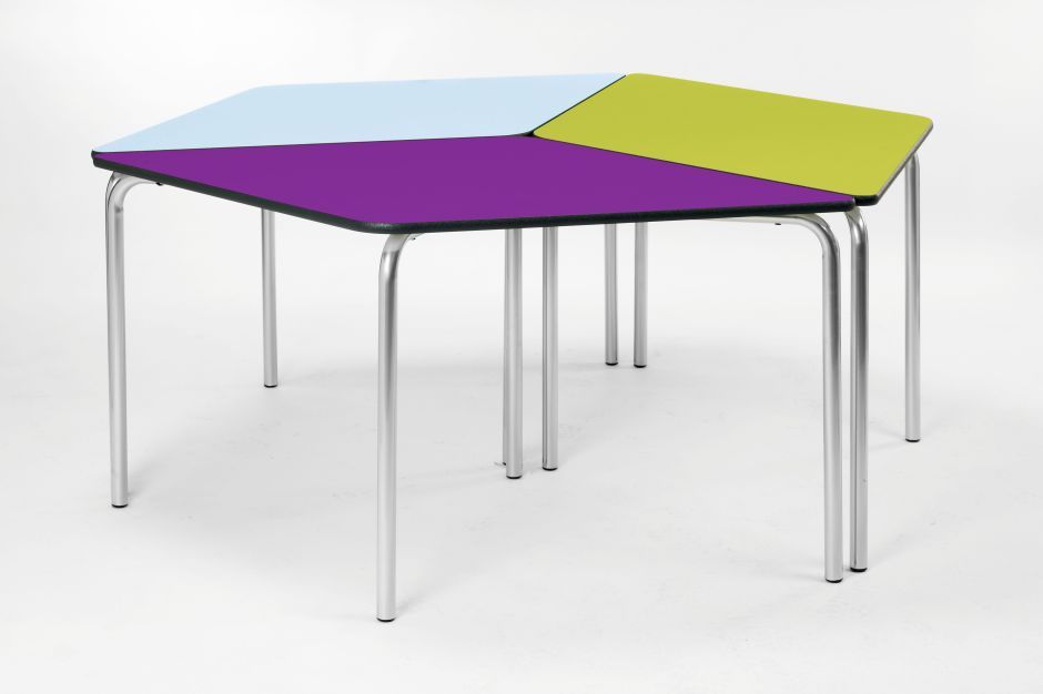 Diamond Modular Classroom Tables 1440mm x 866mm Online Reality