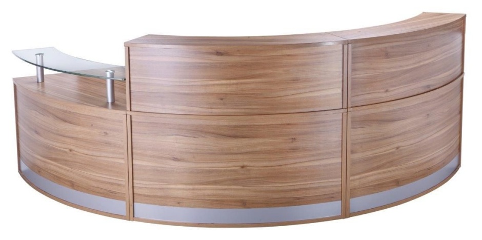 Curved Reception Desk Deluxe Pb Config 7 Online Reality