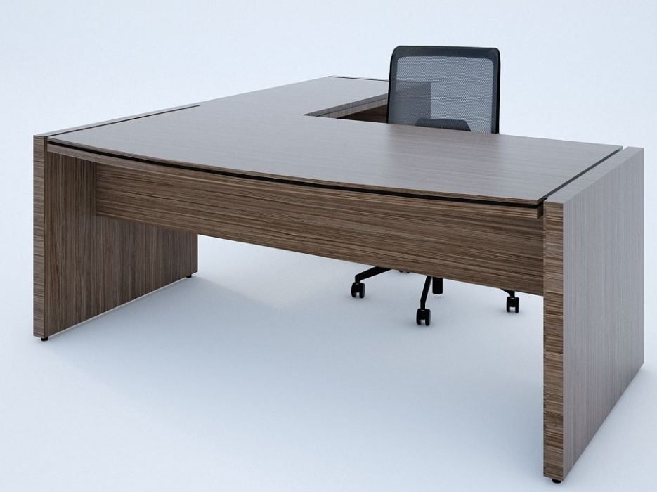 Executive Desks with Return Stratus 1700mm with left hand return